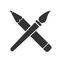 paint brushes icon